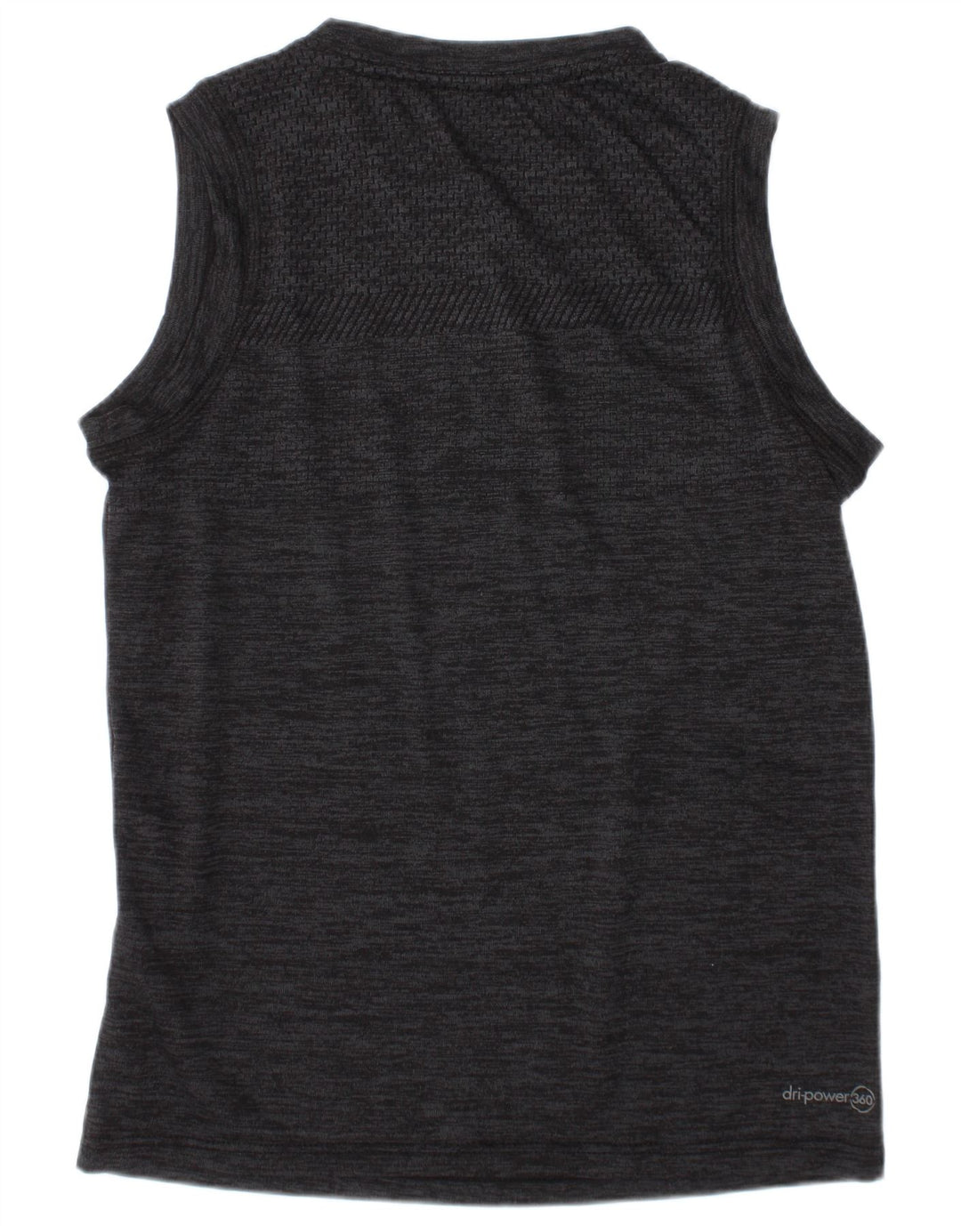 RUSSELL ATHLETIC Dri-Power-Trägershirt für Jungen, 7–8 Jahre, Mittelgrau meliert
