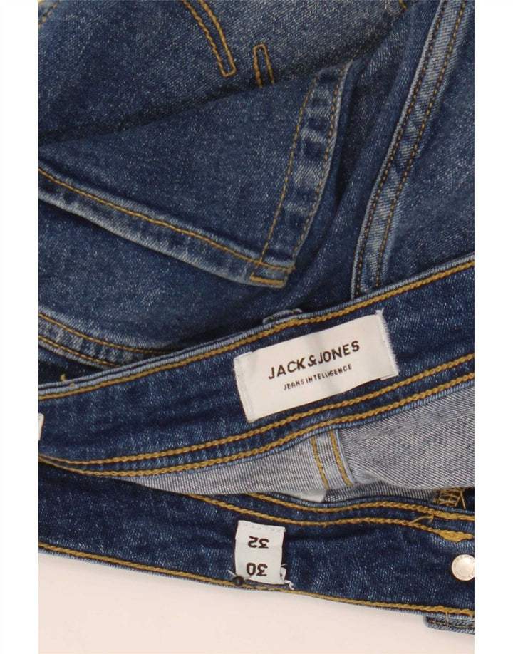 Jack & Jones Damen Liam Distressed Skinny Jeans W30 L32 Blau