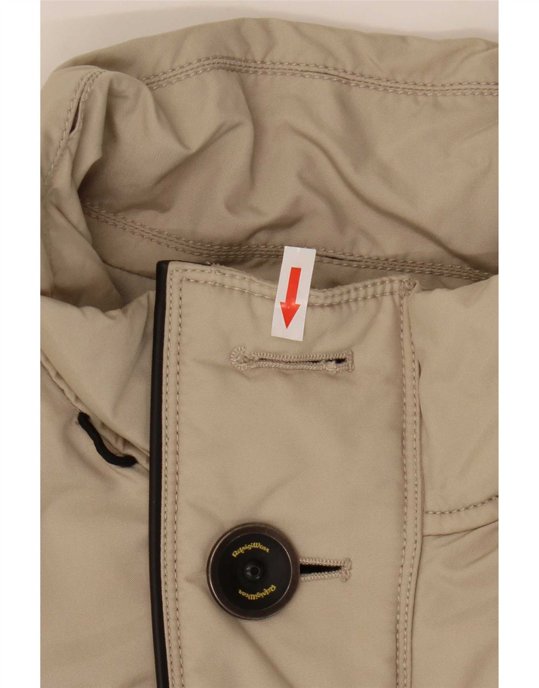 Refrigiwear Herren Regenjacke UK 38 Medium Beige Nylon