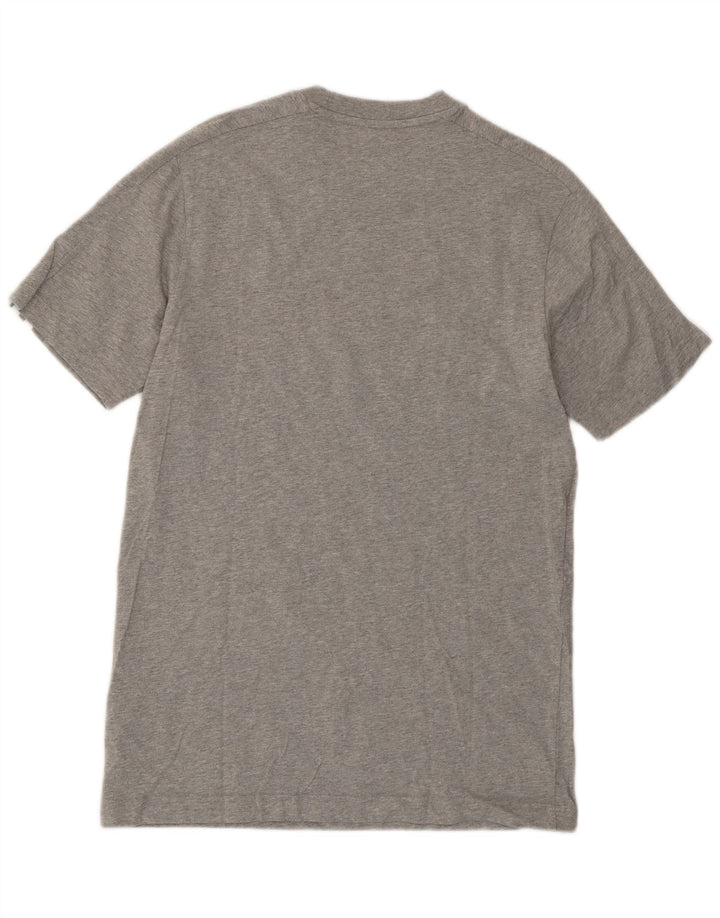 Adidas Herren T-Shirt Top Small Grau Baumwolle