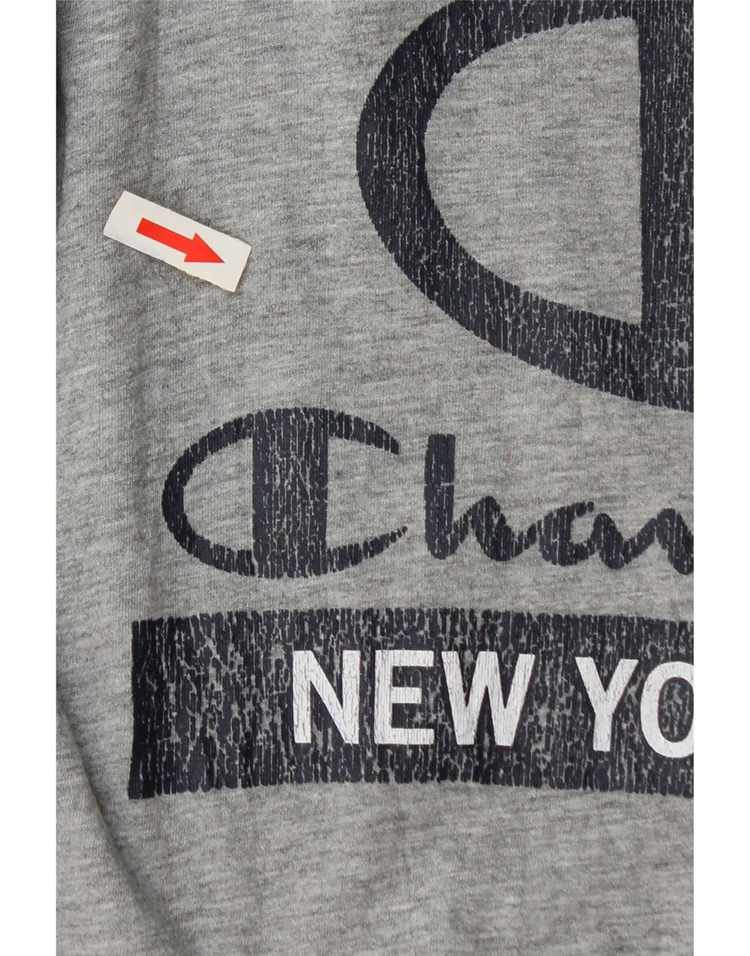 Champion Langarmshirt mit Grafik für Jungen, 13–14 Jahre, XL, Grau meliert