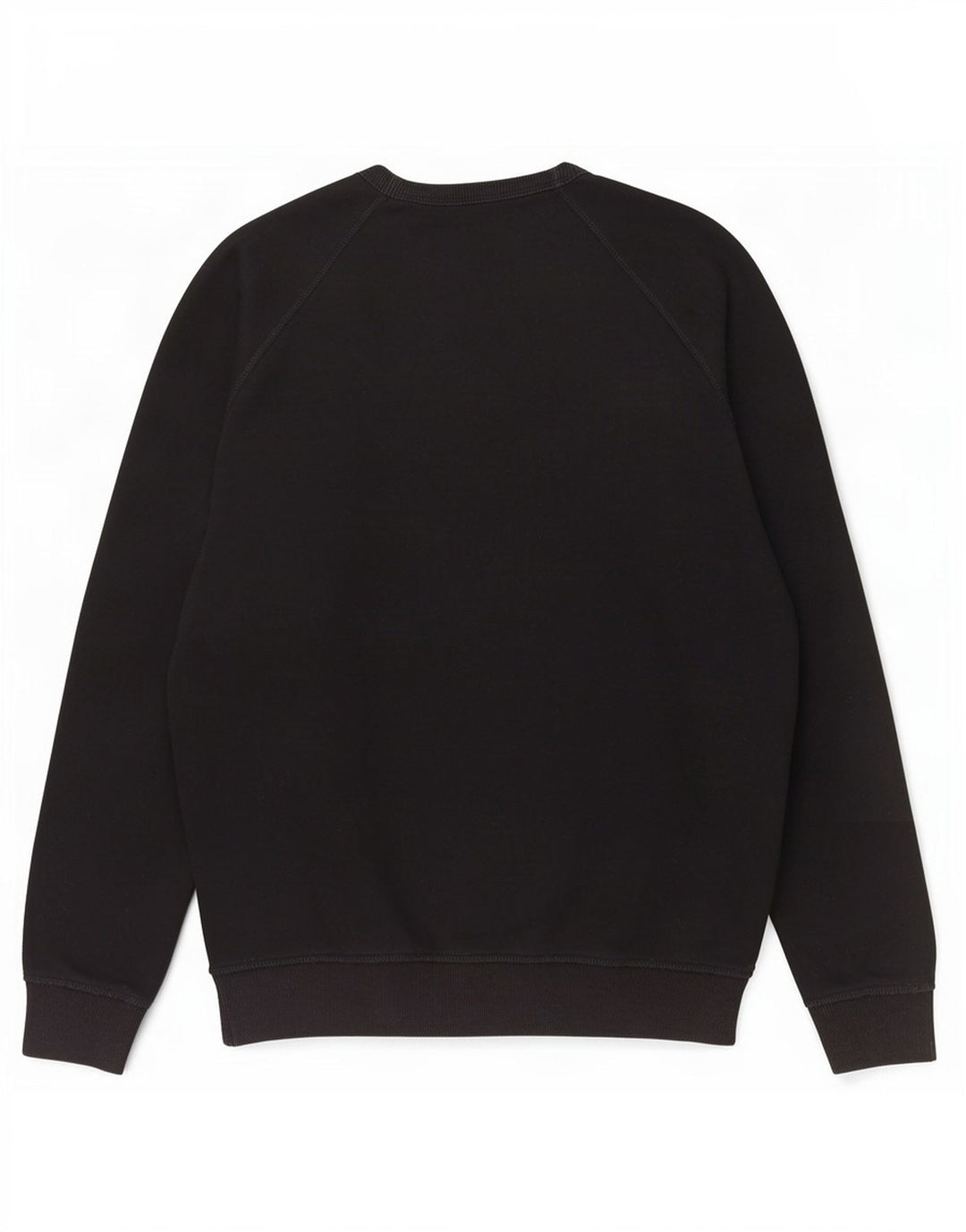 Diesel Herren-Sweatshirt mit Grafik, groß, aus schwarzer Baumwolle
