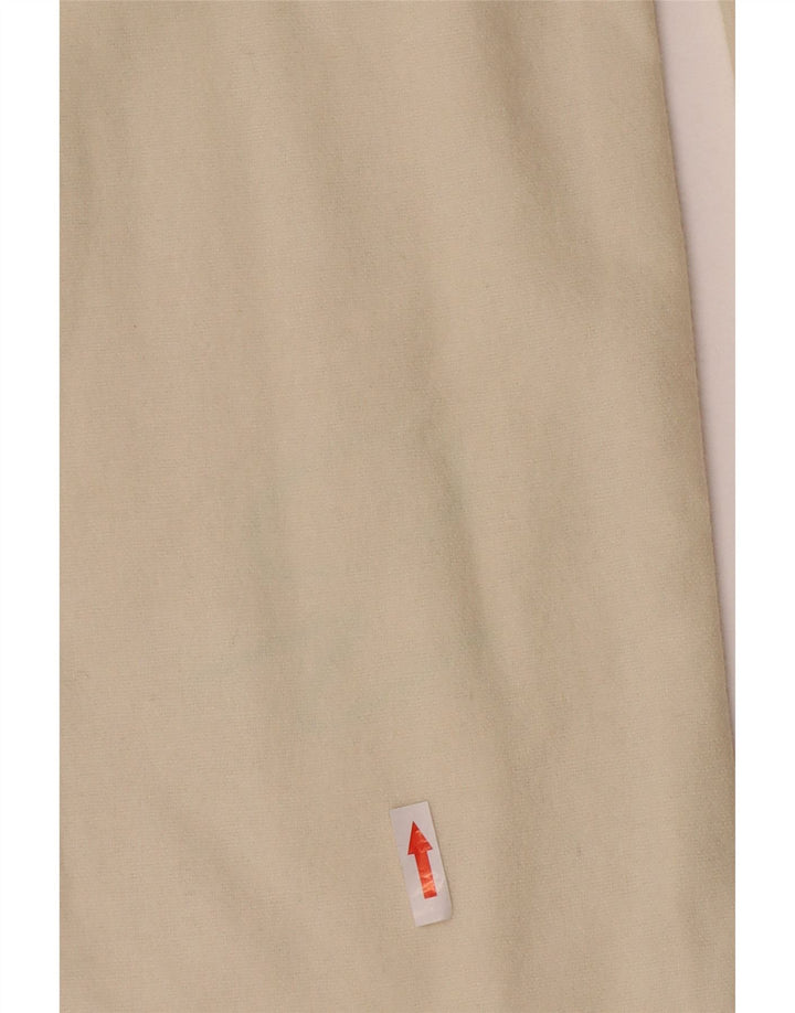 Vintage Damen Bootcut Hose IT 40 Small W26 L33 Off White
