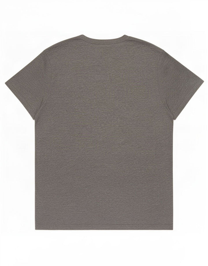 Penguin Herren-T-Shirt-Oberteil, groß, grau gesprenkelte Baumwolle