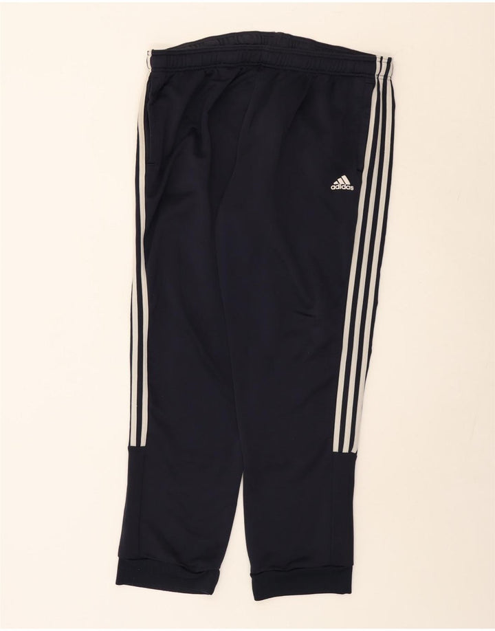 Adidas Damen Trainingshose Jogger UK 20 2XL Marineblau Polyester