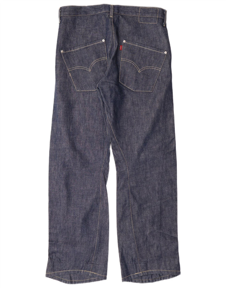 LEVI'S Herren 501 Straight Jeans W32 L30 Blue Cotton Classic