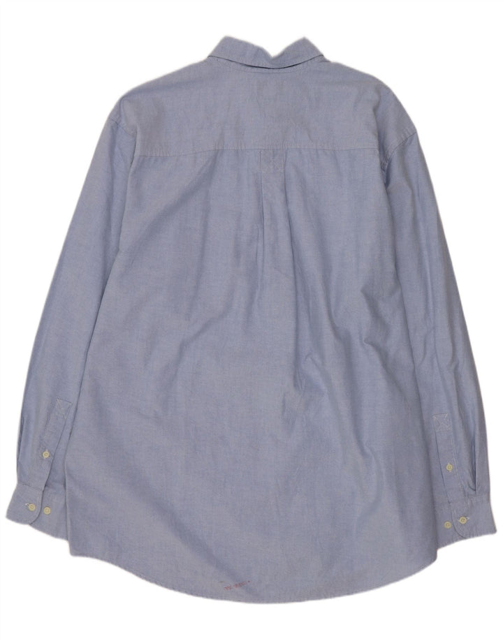 Timberland Herrenhemd XL, blaue Baumwolle