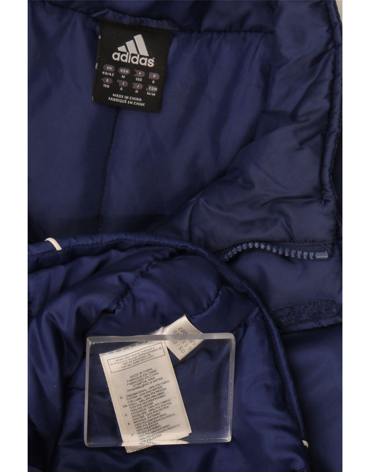 Adidas Herren-Windbreaker-Mantel UK 40/42 Medium Navy Blue Polyamid