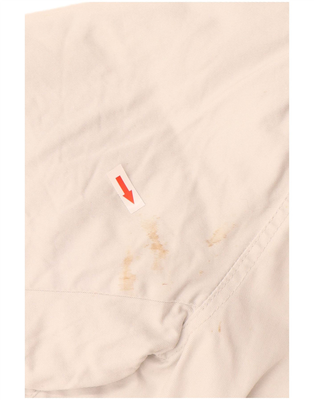 Uniform Herren-Mantel mit Grafik, UK 40, Größe L, Weiß