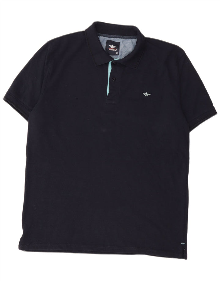Dockers Herren-Poloshirt, groß, Marineblau