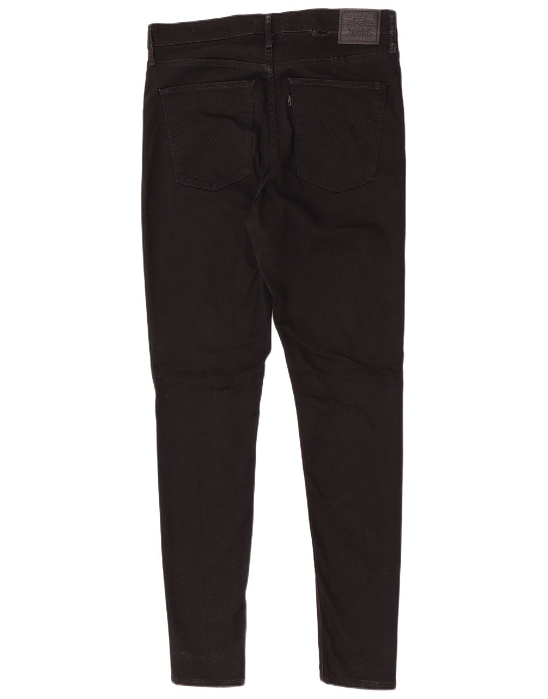 Levi's Damen Jegging-Jeans W32 L32 schwarze Baumwolle