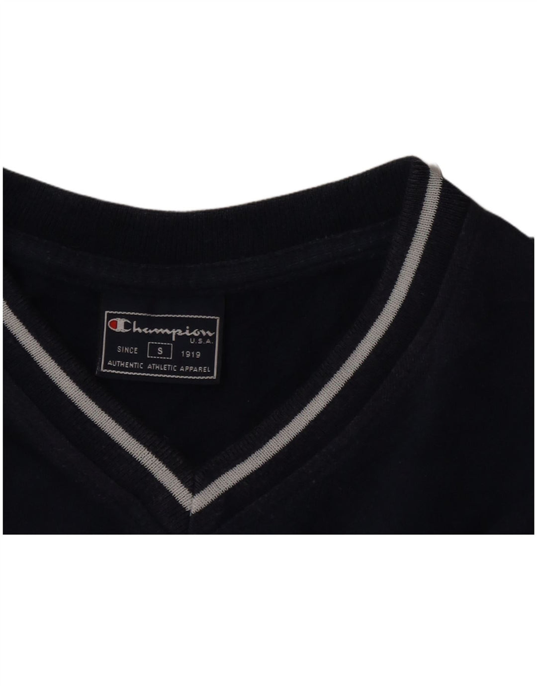 Champion Herren T-Shirt Top Small Marineblau