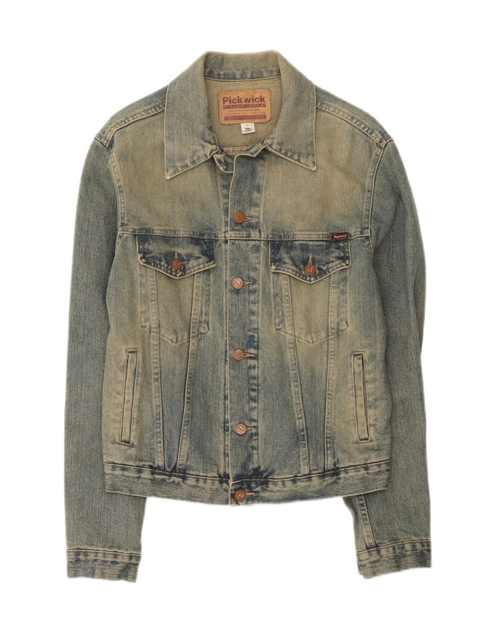 Pickwick Damen Jeansjacke UK 14 Große blaue Baumwolle