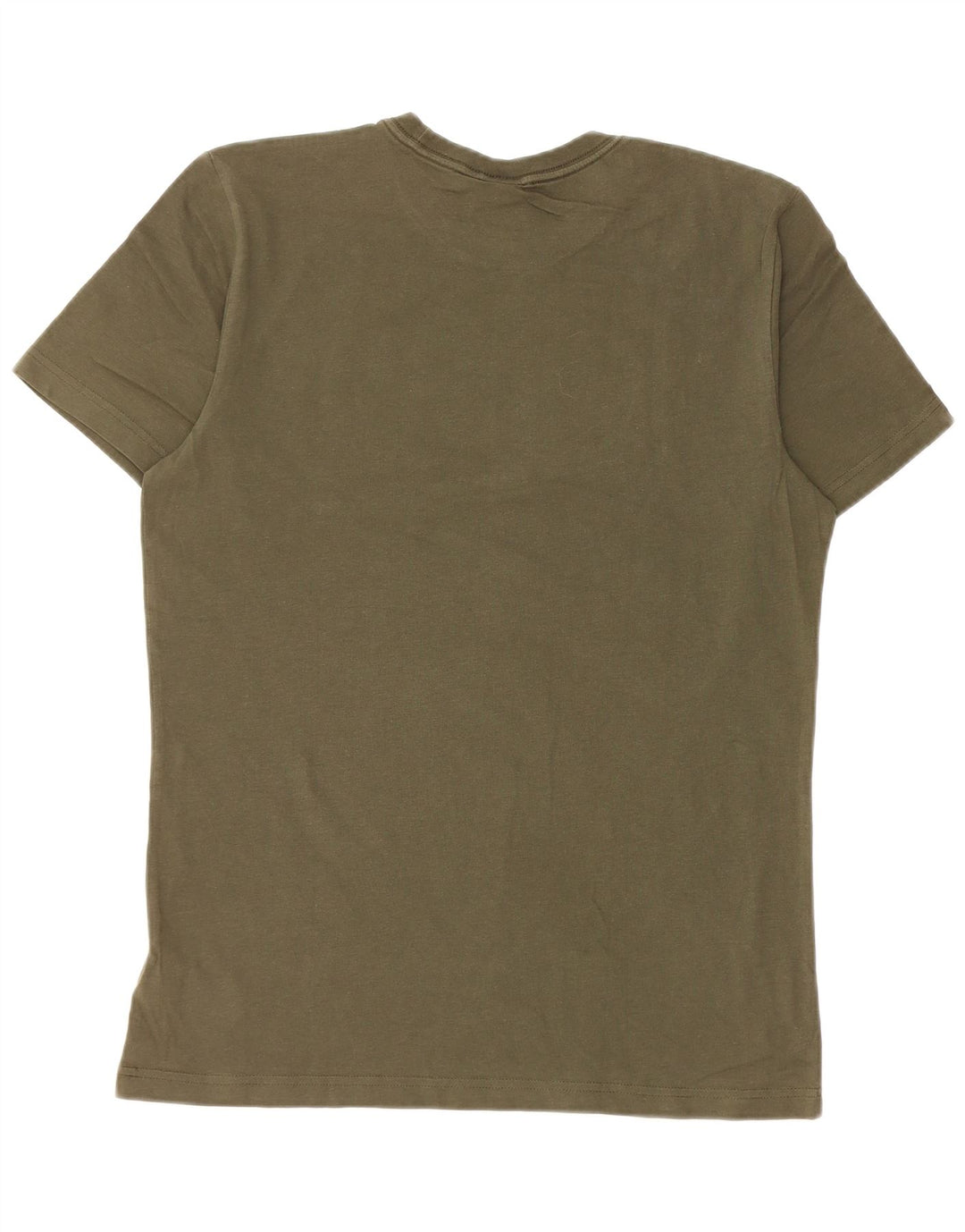 Adidas Herren Grafik-T-Shirt aus mittelgrüner Baumwolle