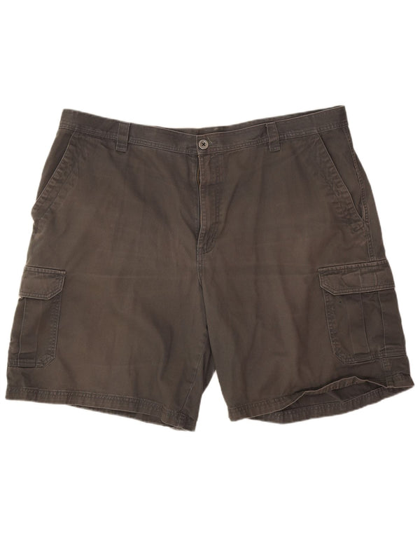 Columbia Herren Omni-Shade Cargo Shorts W44 2XL Grau Baumwolle