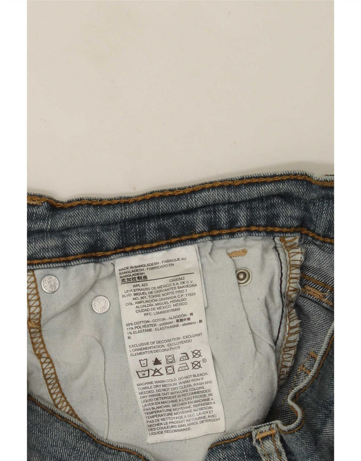 Levi's Herren Denizen Straight Jeans W30 L30 Blaue Baumwolle