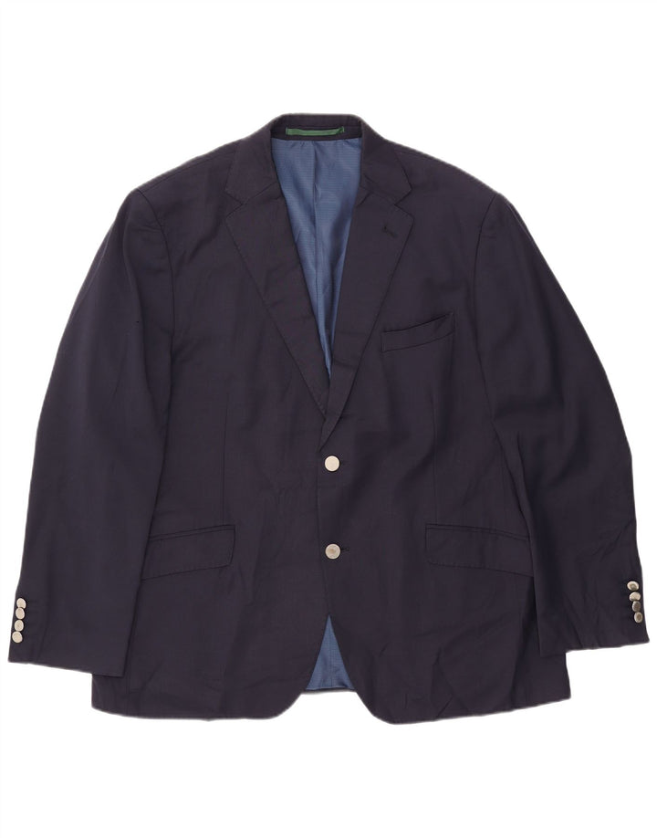 MARKS & SPENCER Herren-Blazer mit 2 Knöpfen, reguläre Passform, UK 42, XL, Marineblau