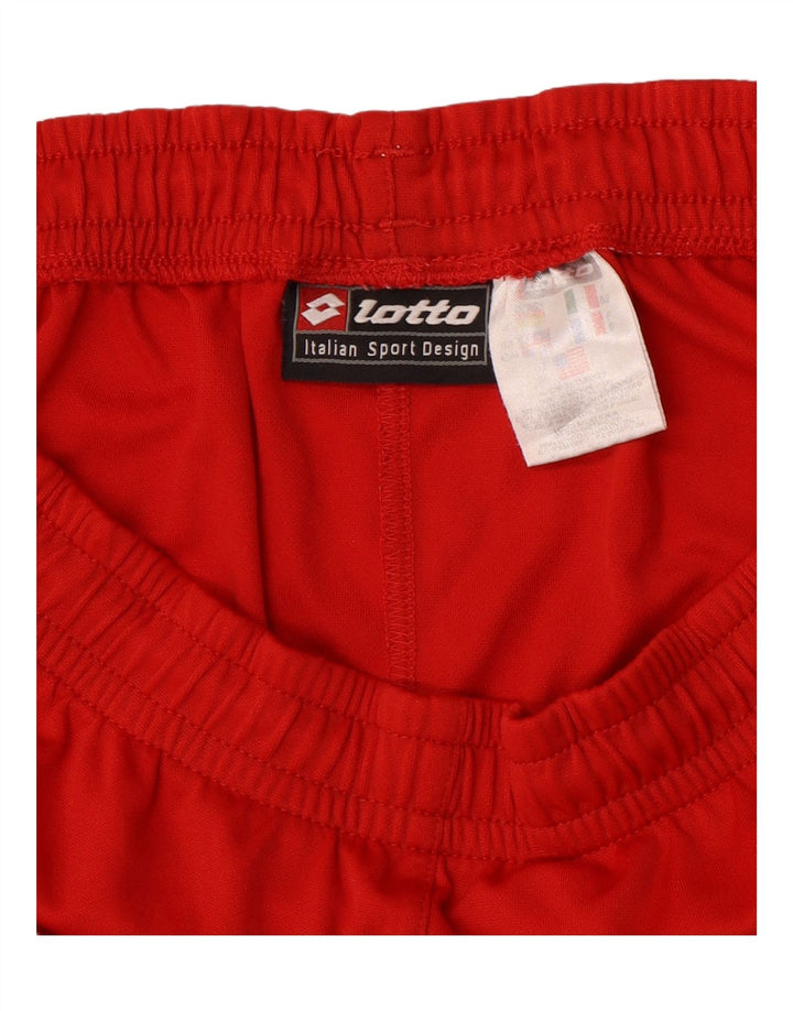 LOTTO Herren Sportshorts UK 42/44 XL Rot Polyester