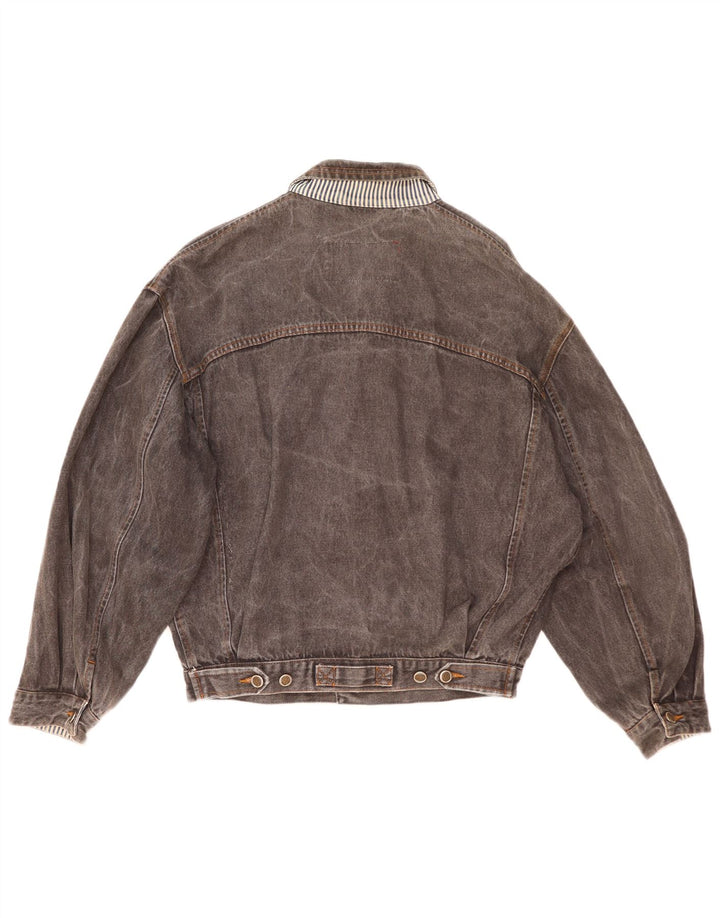 Tavarner Herren Jeansjacke UK 40 Large Grau