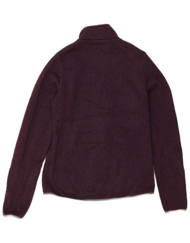 Eddie Bauer Damen-Trainingsanzug-Oberteiljacke UK 10 Small Purple Flecked