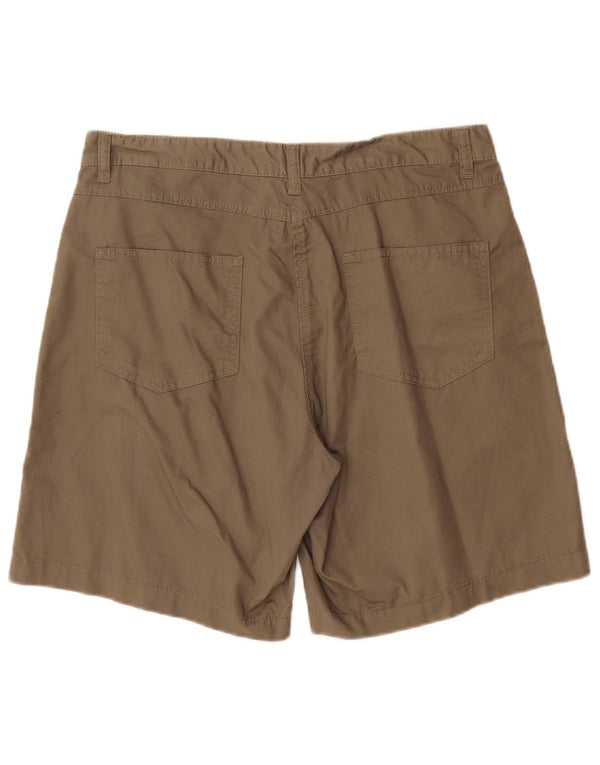 Mountain Warehouse Chino-Shorts für Damen, UK 14, Größe L, W32, Khaki, Baumwolle