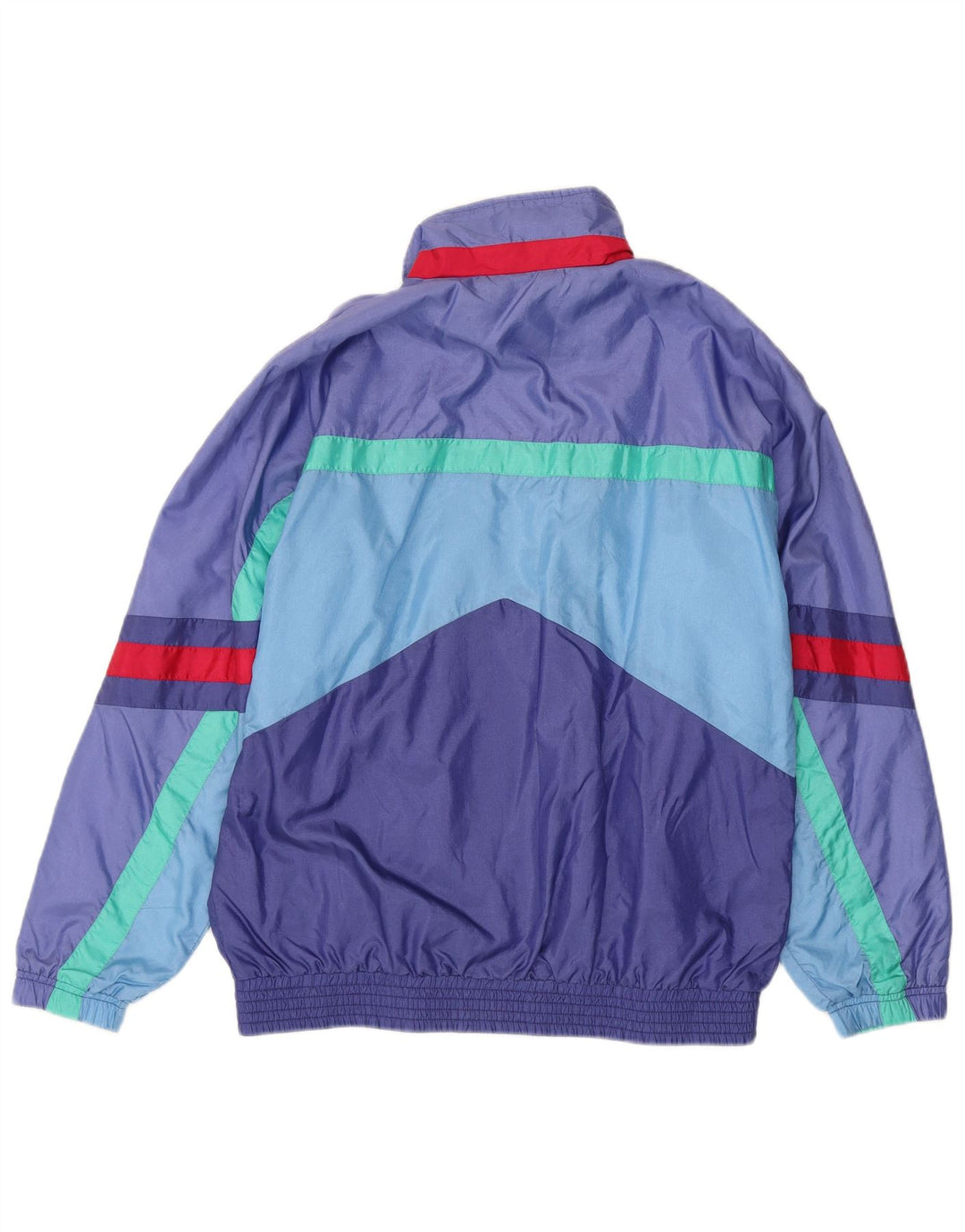 Sergio Tacchini Herren-Trainingsanzug, IT 46, Größe S, blau, Colourblock-Polyamid