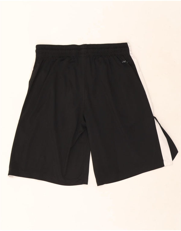 Jordan Herren Dri Fit Sportshorts Mittelschwarzes Colourblock-Polyester