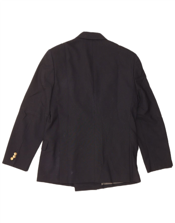 BROOKSFIELD Womens Double Breasted Blazer Jacket IT 40 Small Black