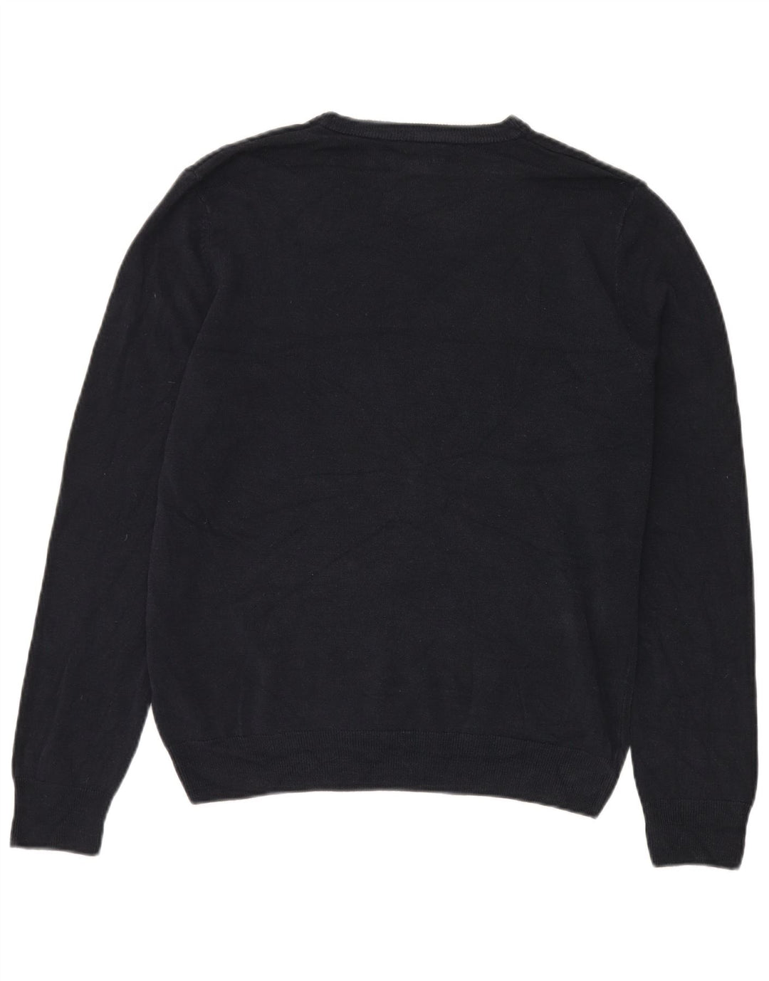MARKS & SPENCER Herren-Pullover mit V-Ausschnitt, groß, Marineblau, Acryl