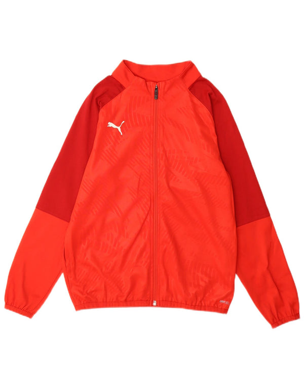 Puma Jungen Trainingsanzug Top Jacke 11-12 Jahre Rot