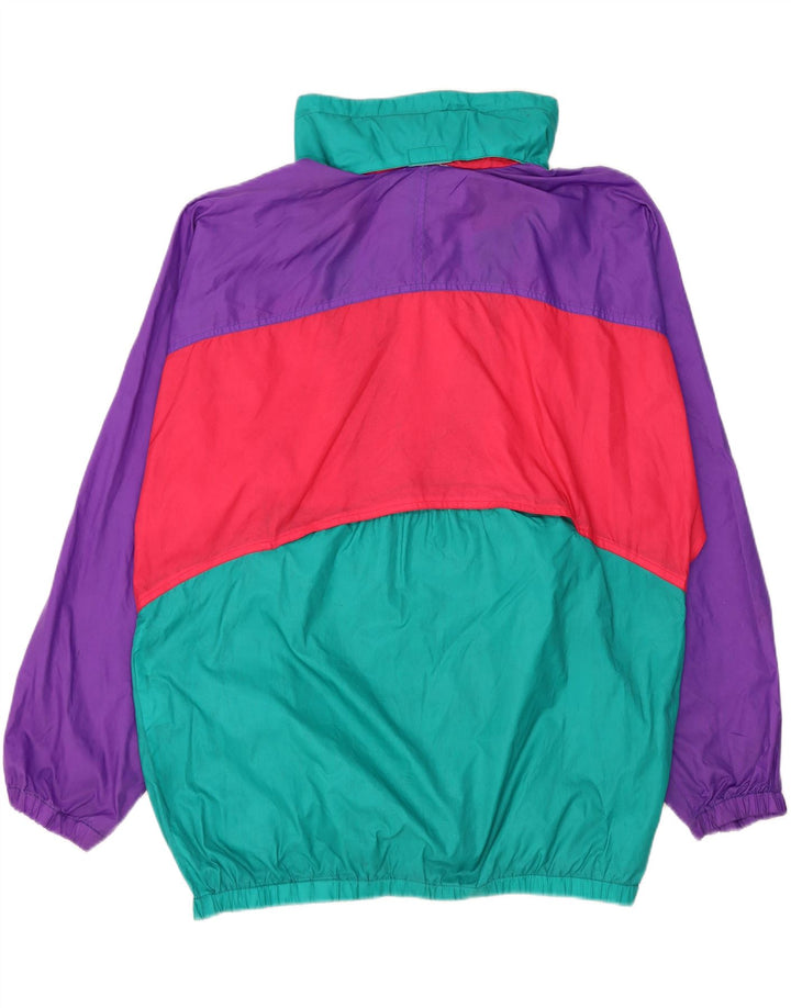 San Felice Herren Übergroße Kapuzen-Regenjacke UK 38 Medium Mehrfarbig