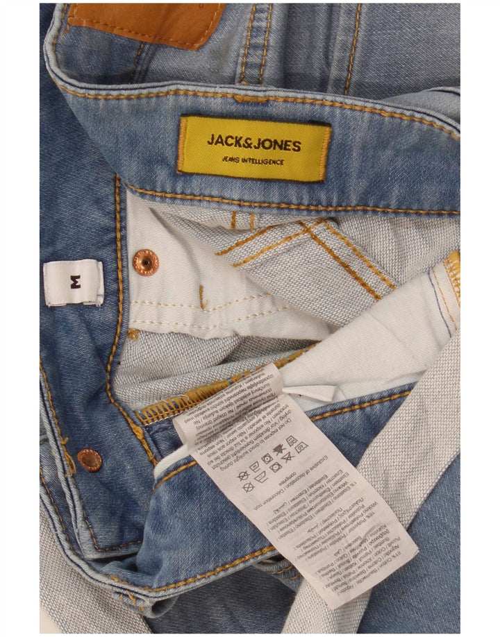 Jack & Jones Herren-Jeansshorts, normal, Größe M, W32, Blau, Baumwolle
