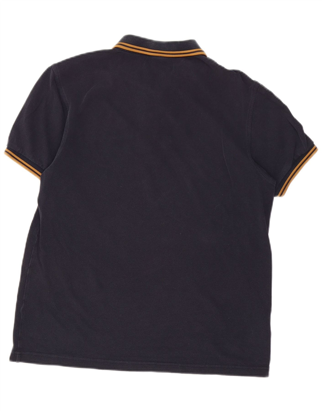 Fred Perry Herren-Poloshirt, mittelmarineblaue Baumwolle