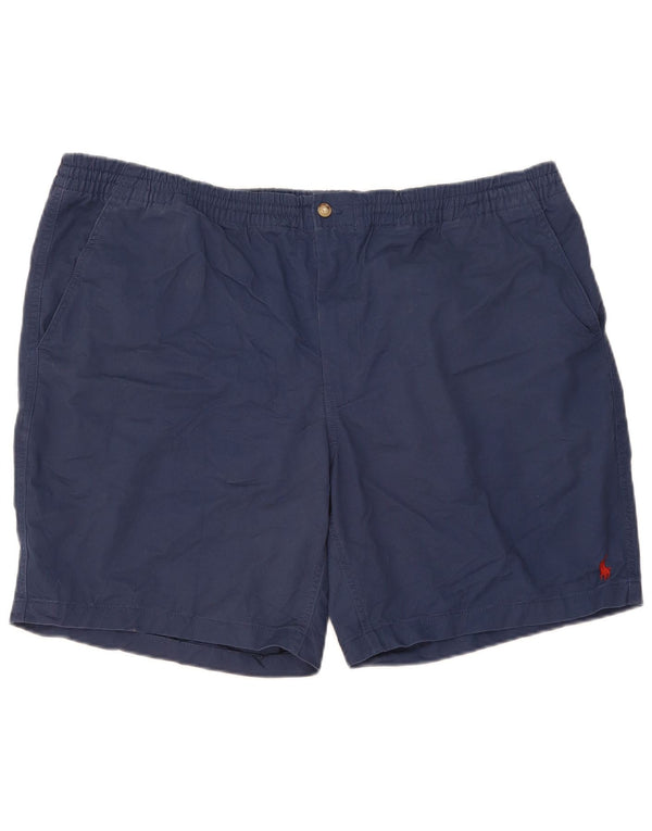 Polo Ralph Lauren Herren Big Chino Shorts XL W42 Marineblau Cupro
