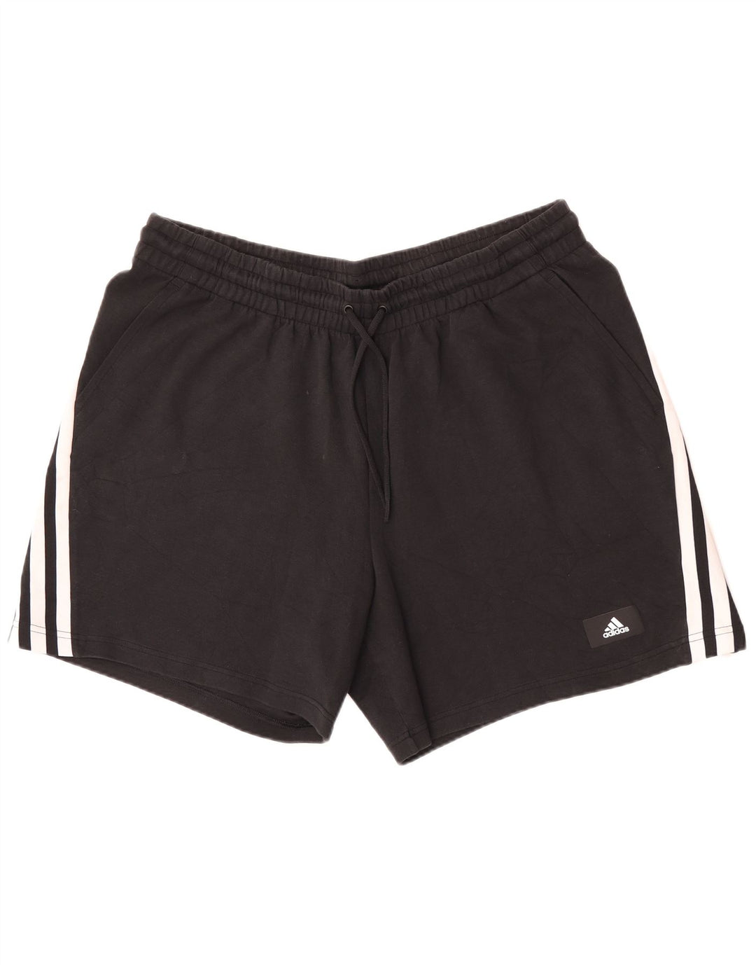 Adidas Herren Sport Shorts 2XL Schwarz Baumwolle