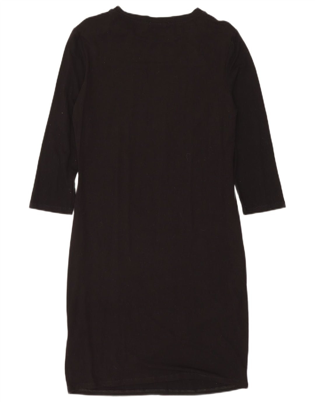 Desigual Womens Graphic Shift Dress UK 14 Große schwarze Viskose mit Blumenmuster