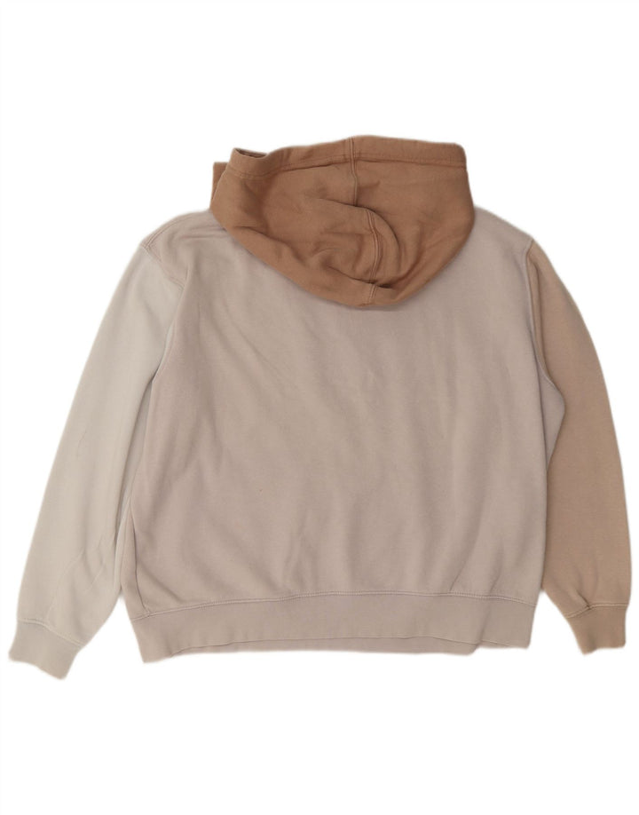 Nike Damen-Pullover mit übergroßem Kapuzenpullover, Gr. 14, mittelgroß, mehrfarbig, Farbblock