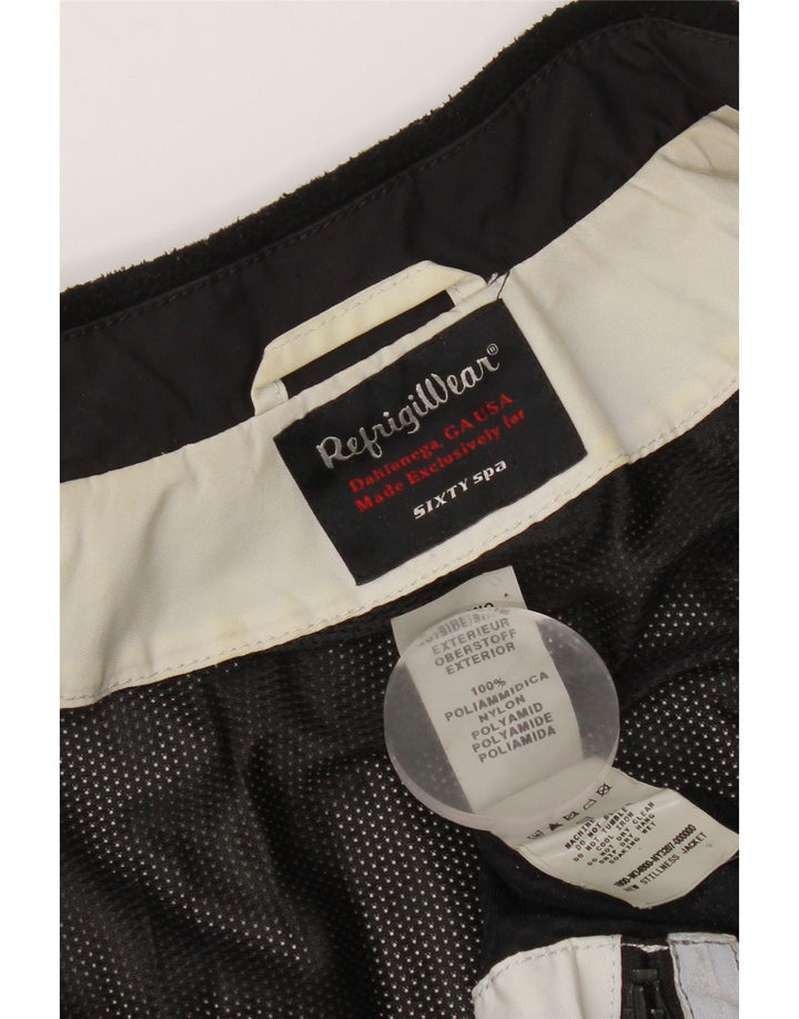 Refrigiwear Damen Regenjacke UK 14 Large Weiß Polyamid