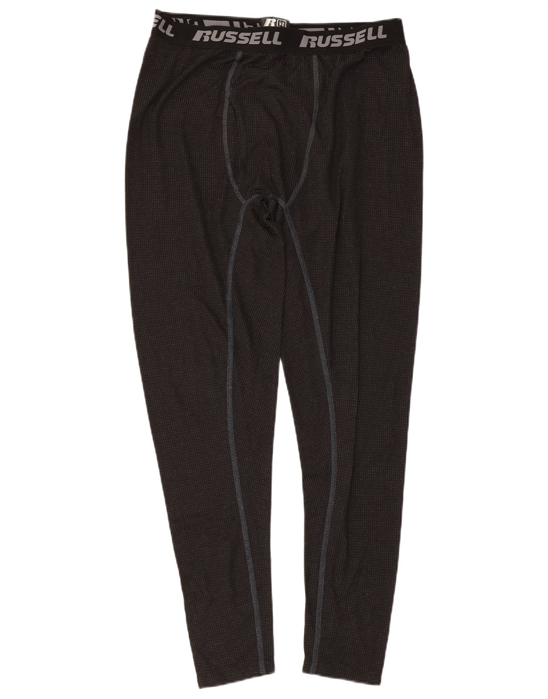Russell Athletic Herren-Leggings mit Grafik, groß, aus schwarzem Polyester