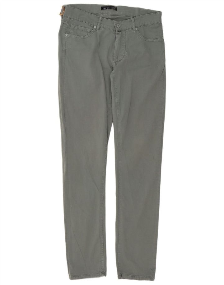 ZARA Herren Slim Jeans EU 40 Mittel W31 L31 Graue Baumwolle