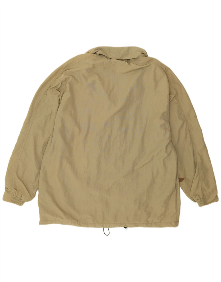 Diadora Herren-Regenjacke mit Kapuze, UK 38, Medium Khaki, Polyamid
