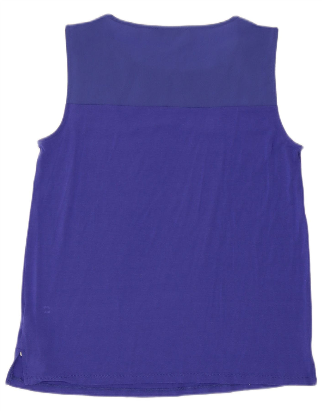 Liu Jo Damen Weste Top UK 6 XS Blaue Viskose