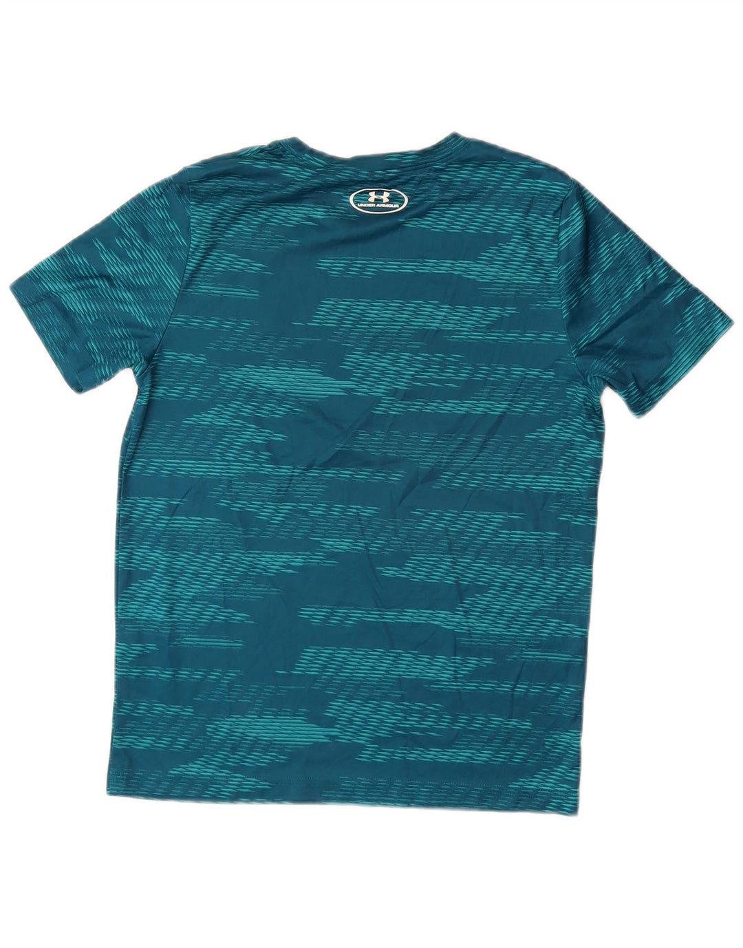 UNDER ARMOUR Heat Gear Grafik-T-Shirt für Jungen, 11–12 Jahre, Größe L, Blau