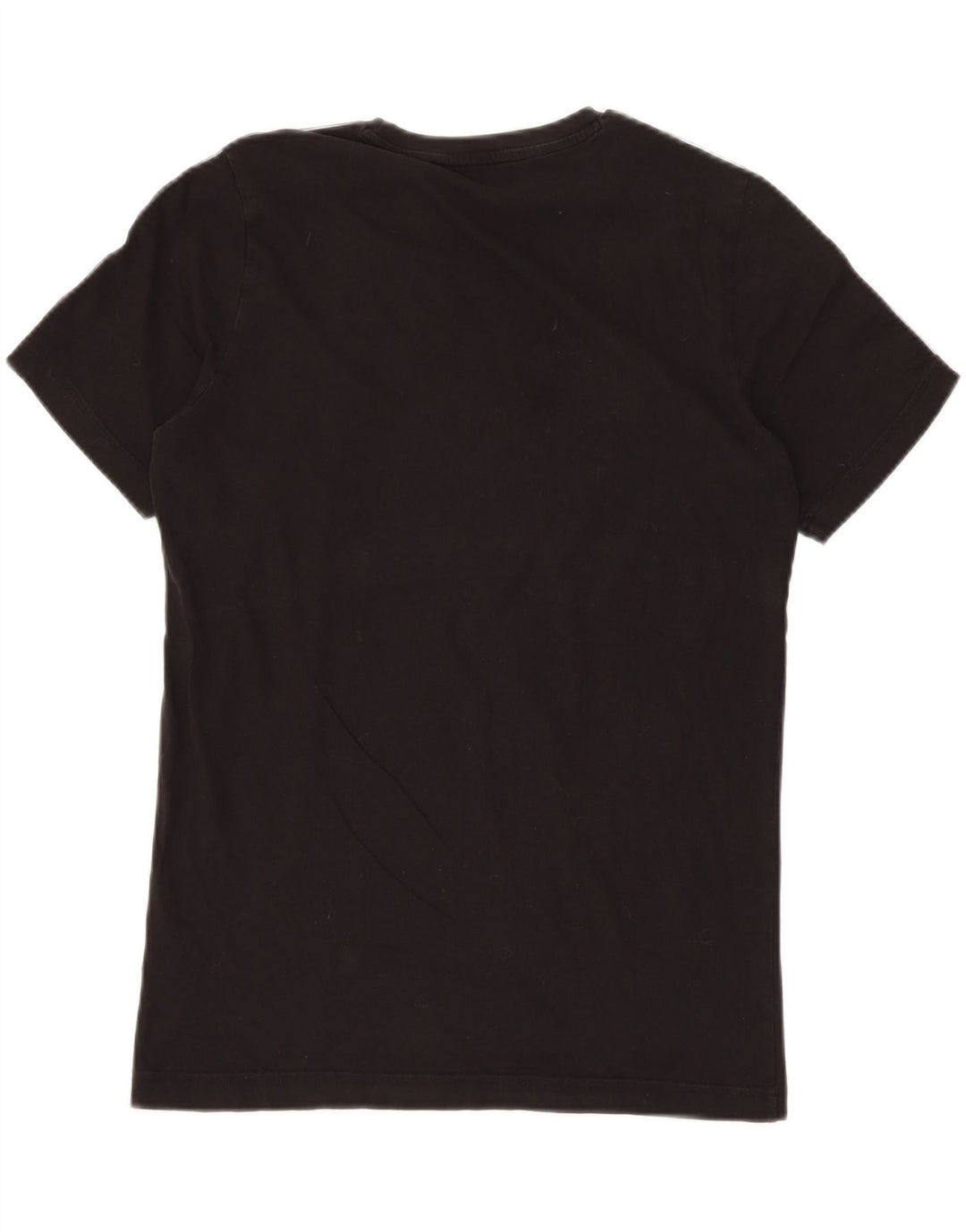 PUMA Herren Grafik T-Shirt Top Medium Schwarz Baumwolle