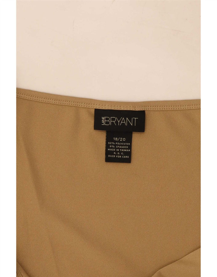 Bryant Damen Cami Top UK 18/20 XL Beige Polyester