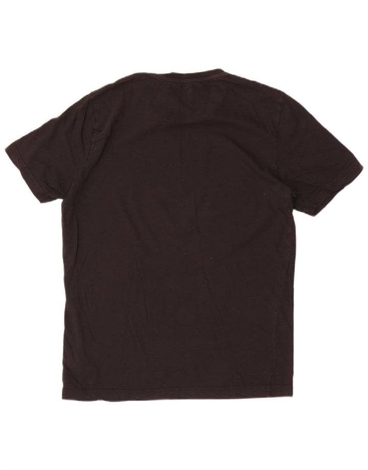 Puma Herren Grafik T-Shirt Top Mittelschwarz Baumwolle
