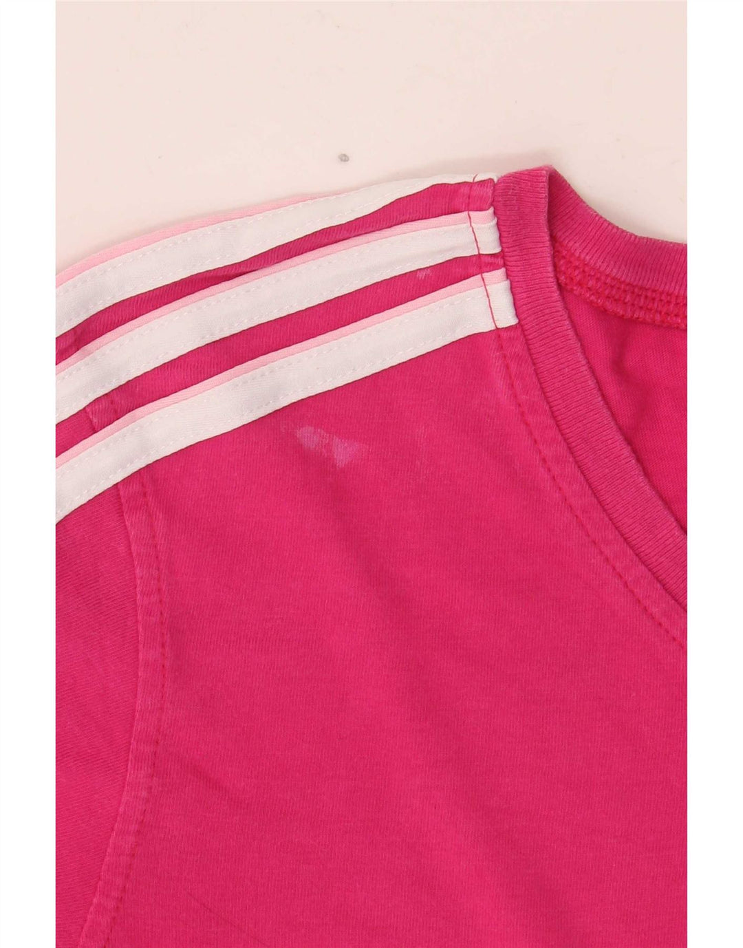 Adidas Damen T-Shirt Top UK 14 Large Pink
