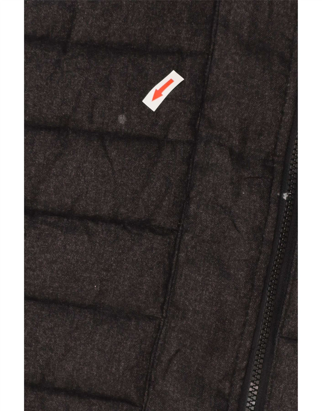 Superdry Herren-Kapuzenjacke, wattiert, UK 42, XL, Grau, Polyester
