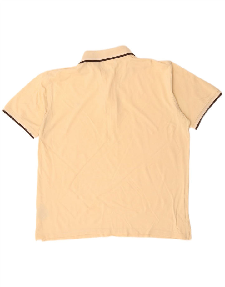 DIADORA Herren Poloshirt XL Beige Baumwolle