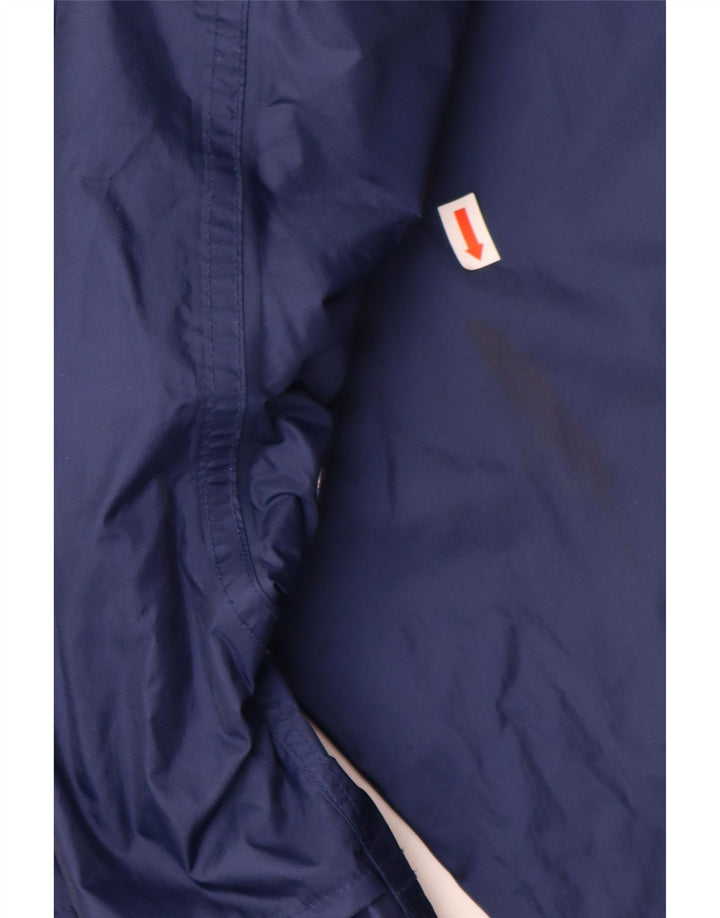 ADIDAS Herren Graphic Regenjacke UK 40/42 Medium Navy Blue Polyamid